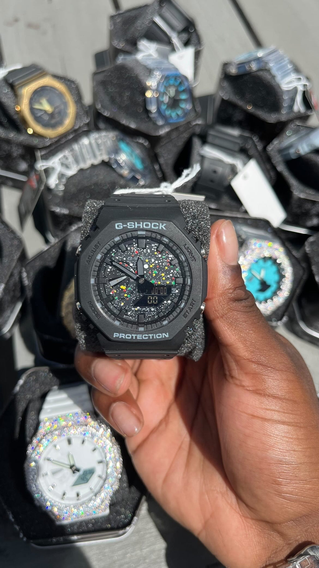 Ga2100 Black With Splash