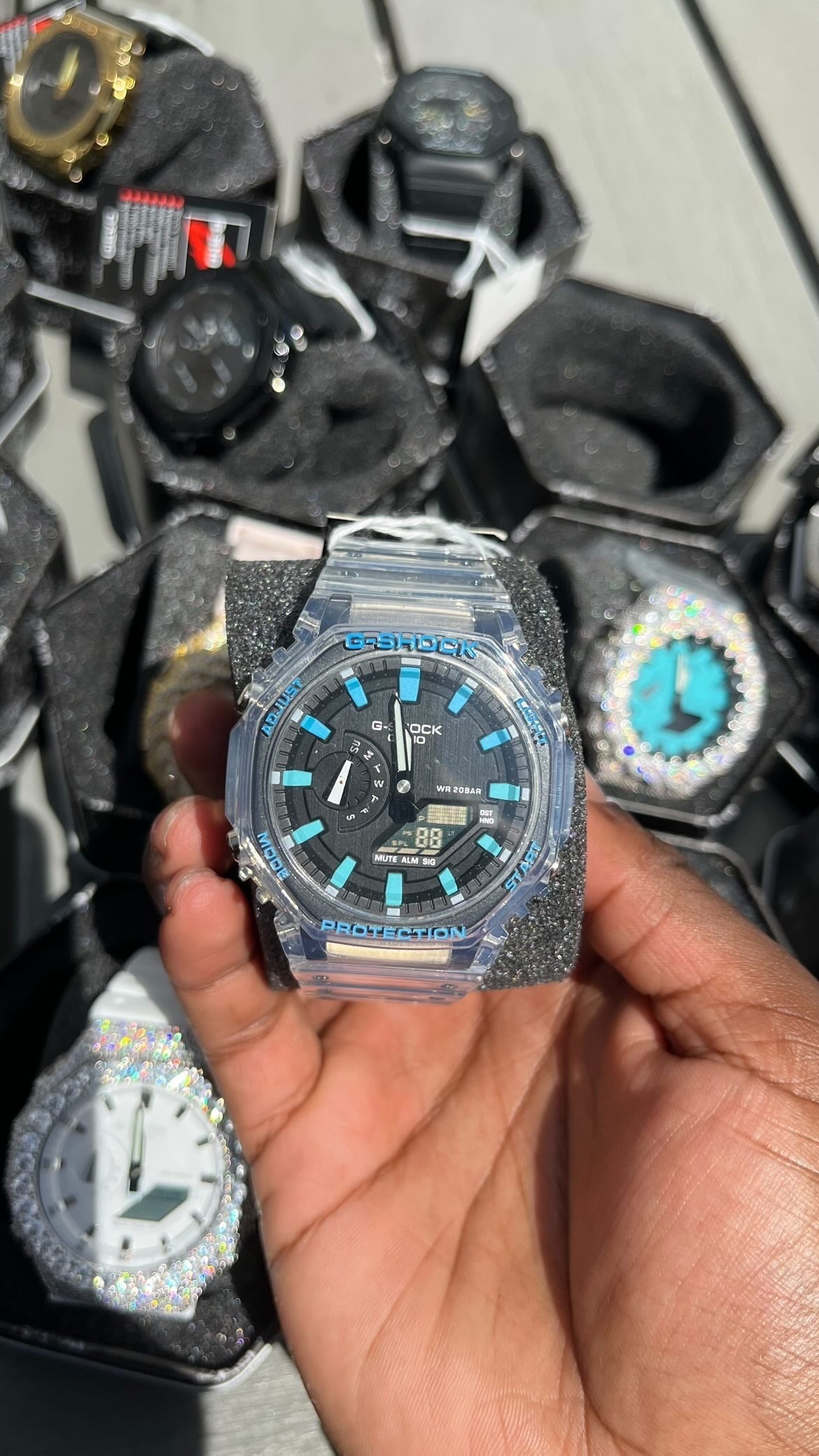 Ga2100 Ice Clear Blue