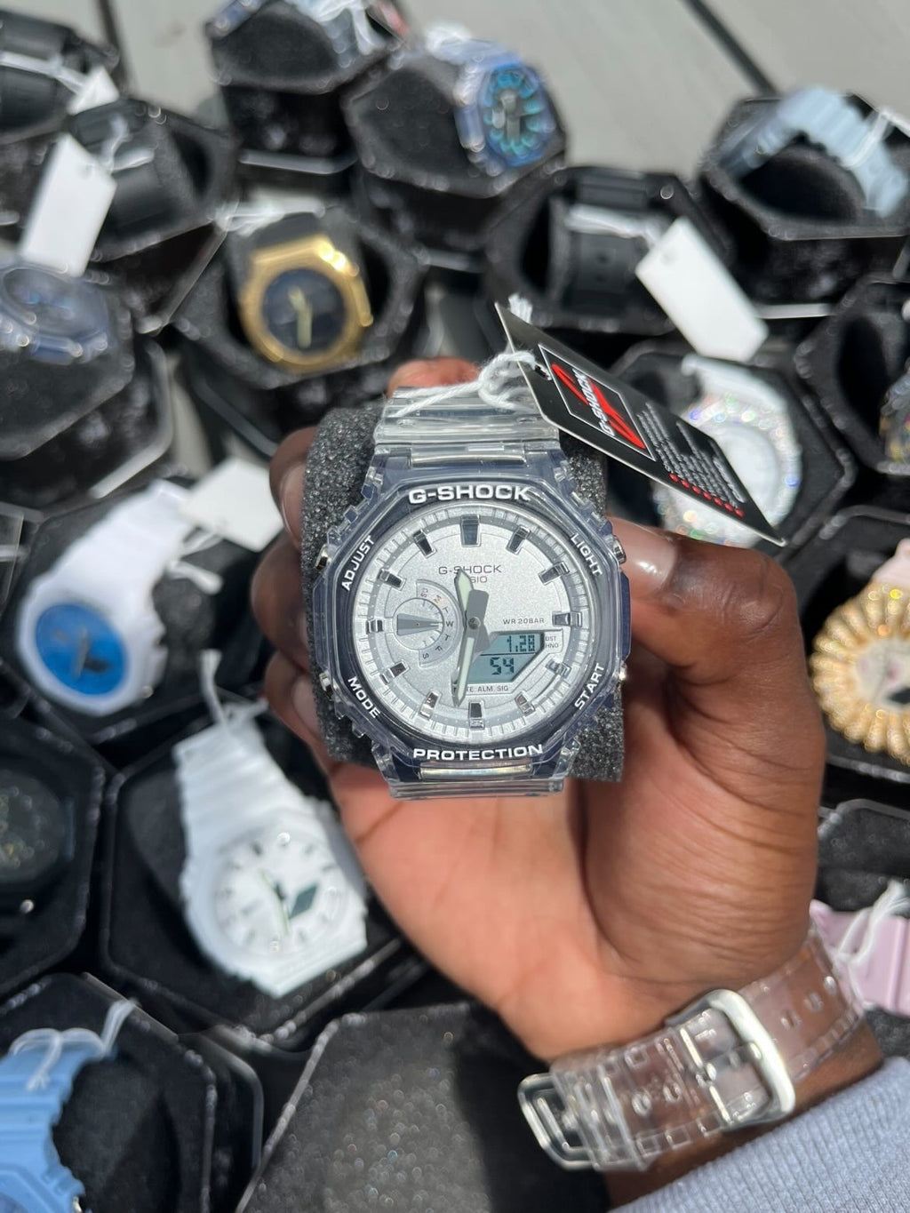 Ga2100 Sliver n Clear