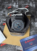 Ga2100 Black wit blue inside 
