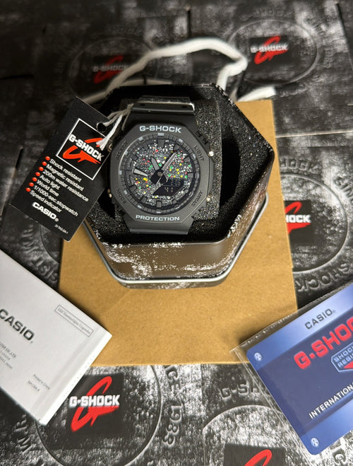 Ga2100 all black with splash