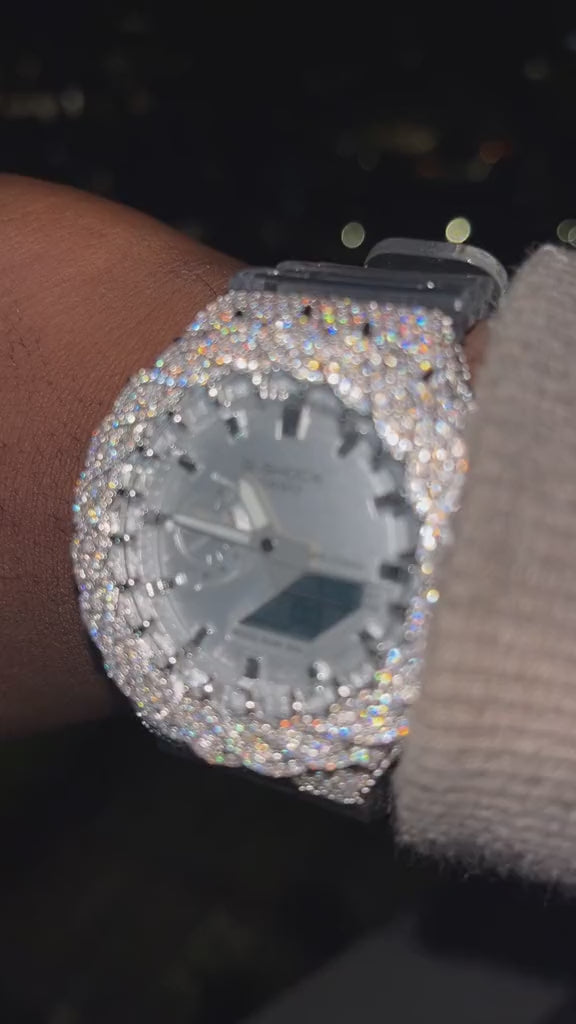 ICEY CLEAR SILVER🥶